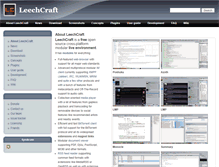 Tablet Screenshot of leechcraft.org